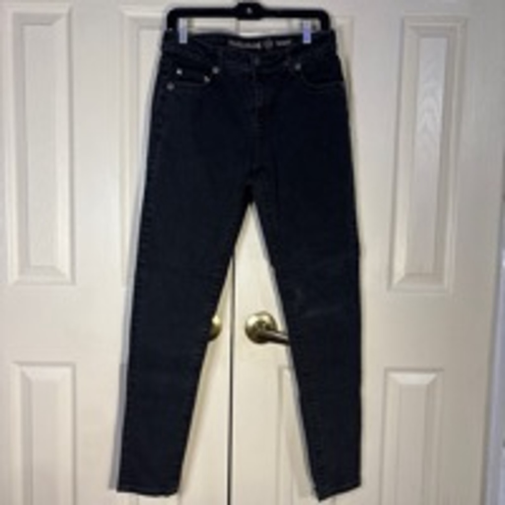 rebels & soul Skinny Jeans Size 8 Black Silver(189)
